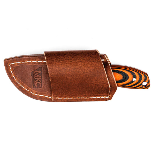PACKOUT LEATHER SHEATH - HORIZONTAL BELT CARRY