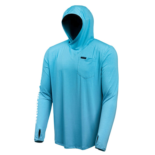 SUN RIVER BAMBOO HOODIE - GLACIER BLUE