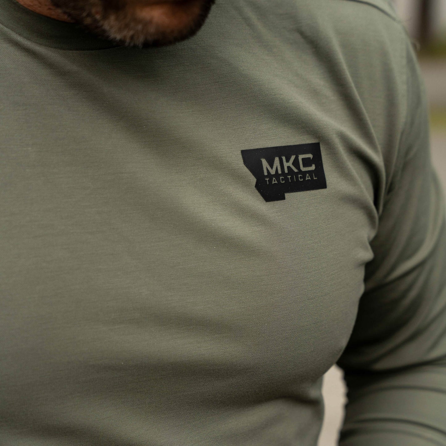 RANGE DAY PERFORMANCE LONG SLEEVE - OD GREEN