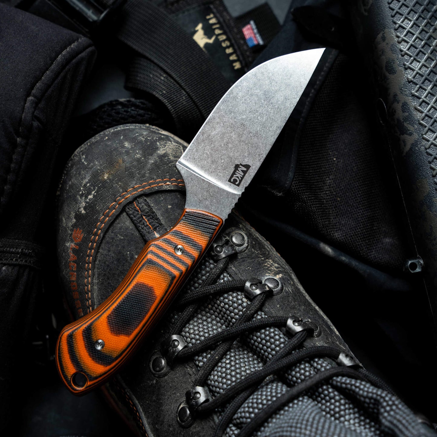 ELKHORN SKINNER - ORANGE & BLACK