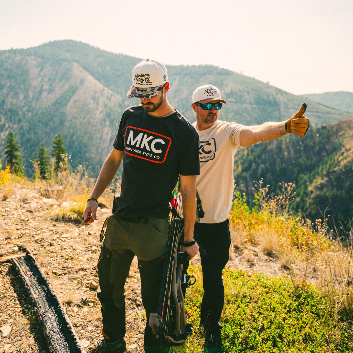 MKC LOGO TEE - COFFEE