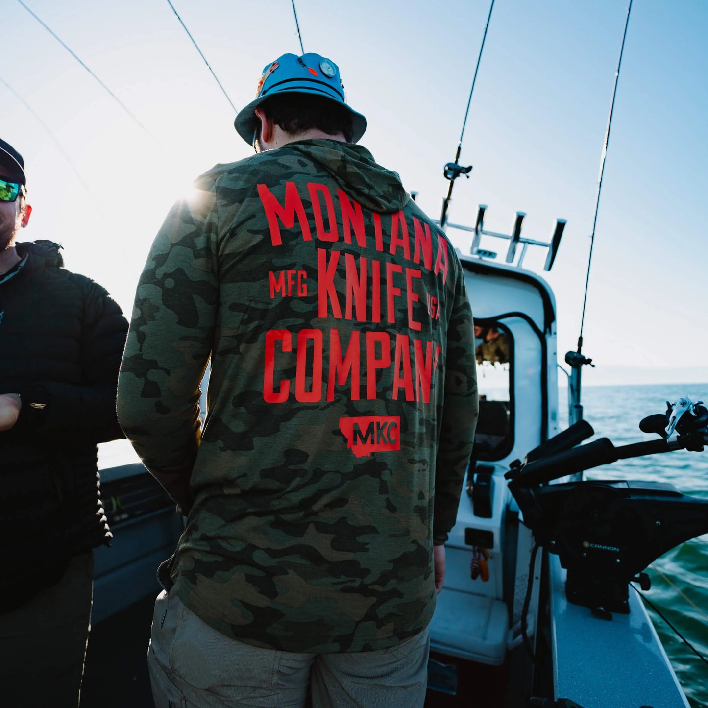 SUN RIVER BAMBOO HOODIE - VINTAGE MKC CAMO