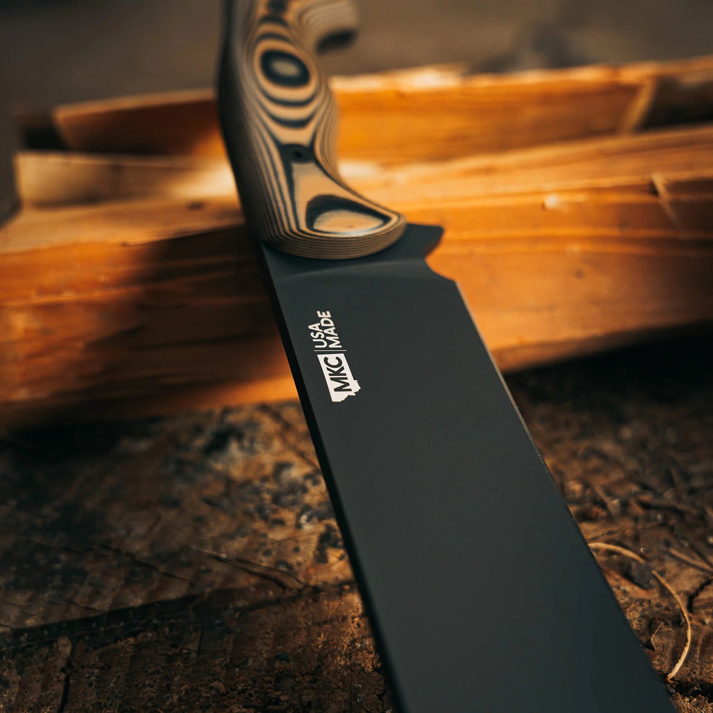 MKC CHOPPER - TAN & BLACK