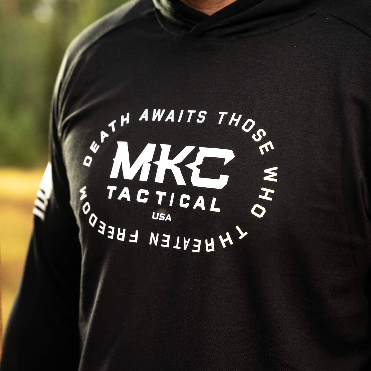 TACTICAL LIGHTWEIGHT BAMBOO HOODIE - SHADOW