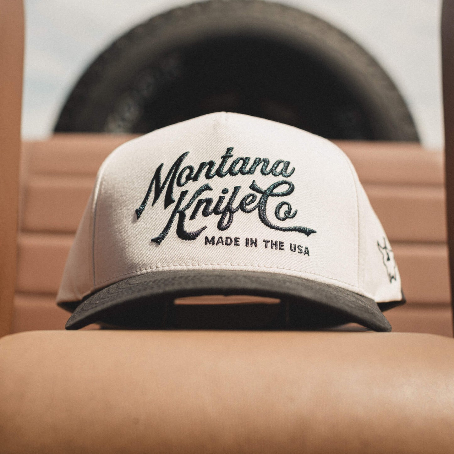 MKC HERITAGE HAT - IVORY/BLACK