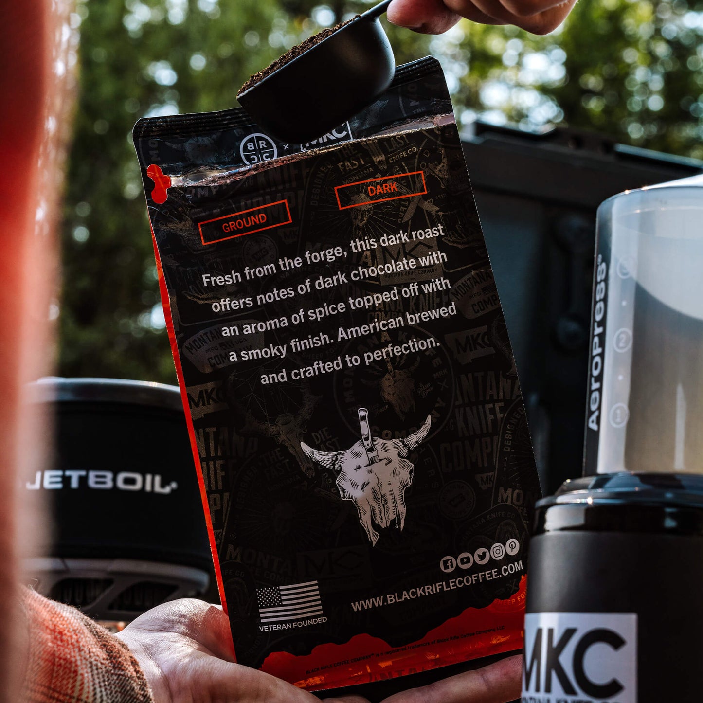 MKC X BLACK RIFLE COFFEE SIGNATURE DARK ROAST - GROUND