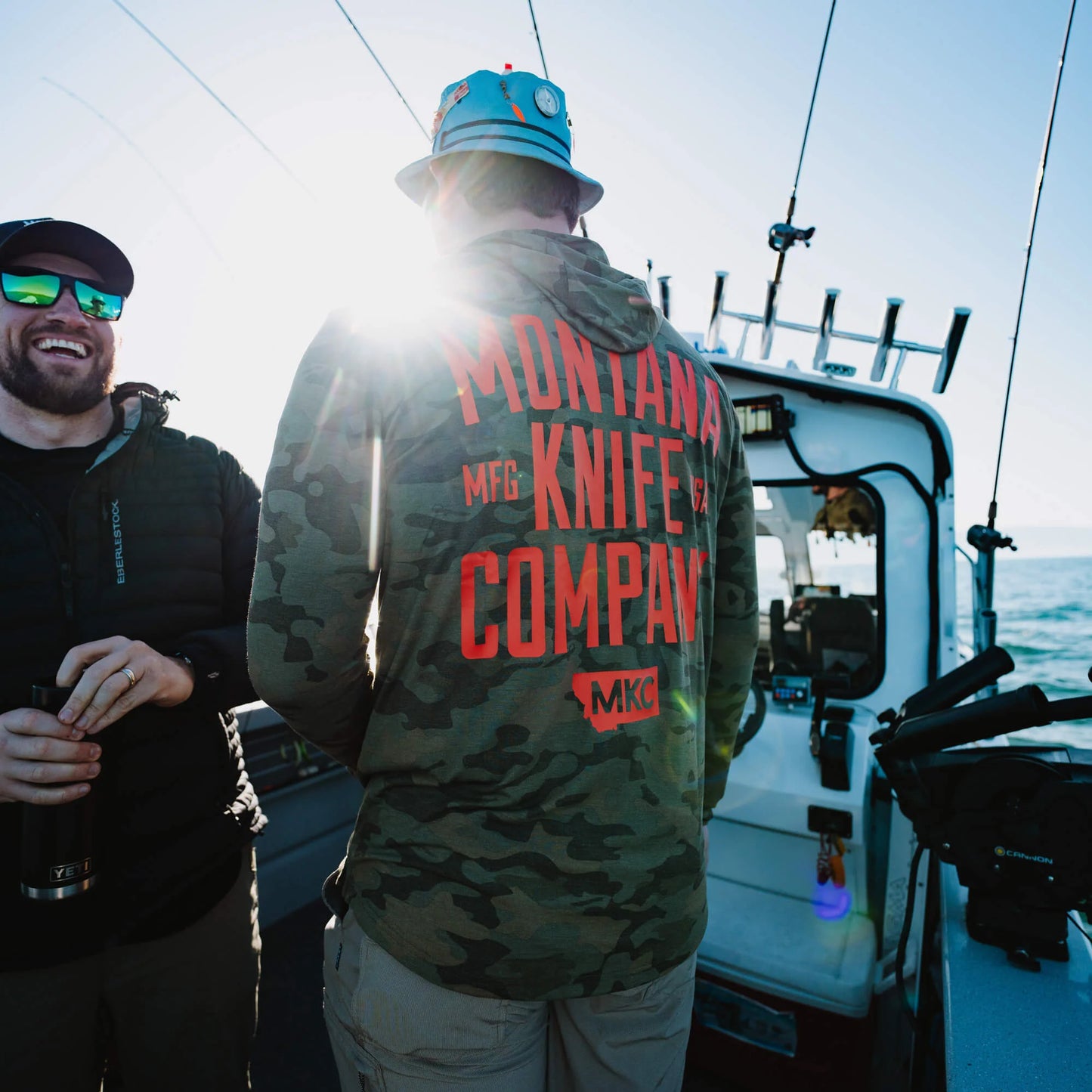 SUN RIVER BAMBOO HOODIE - VINTAGE MKC CAMO