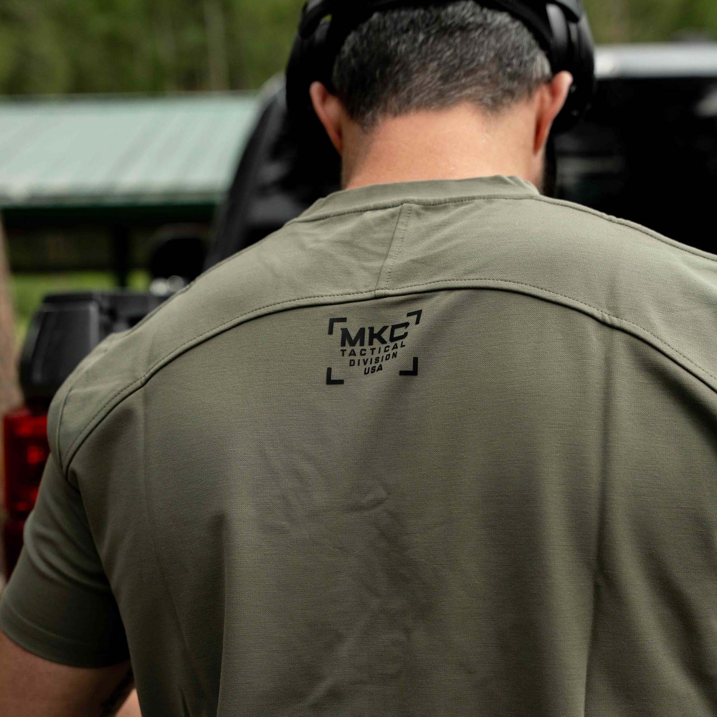 RANGE DAY PERFORMANCE SHORT SLEEVE - OD GREEN