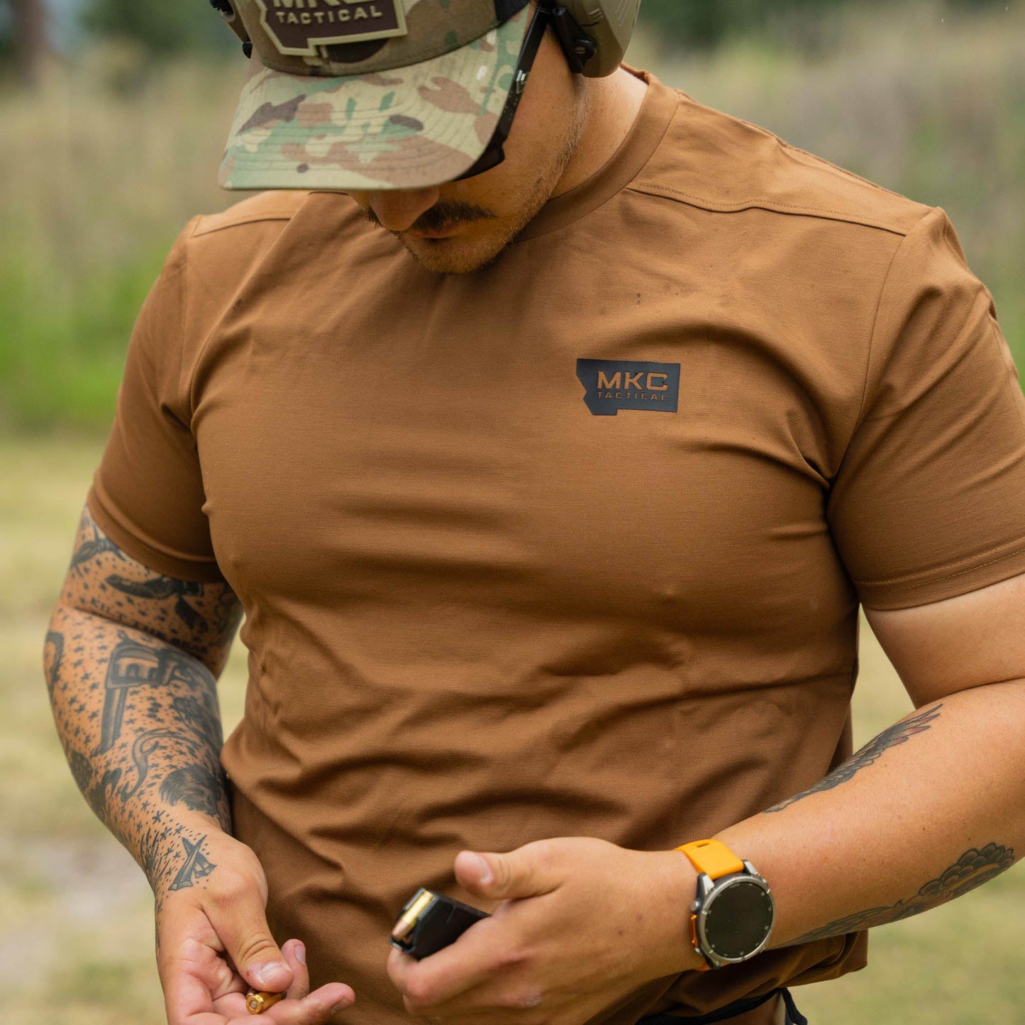 RANGE DAY PERFORMANCE SHORT SLEEVE - COYOTE