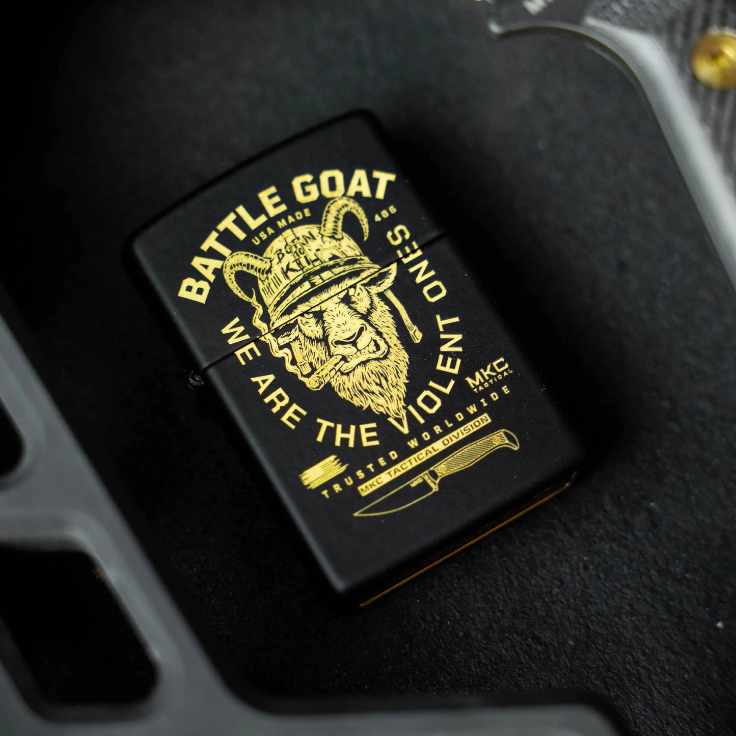 BATTLE GOAT ZIPPO