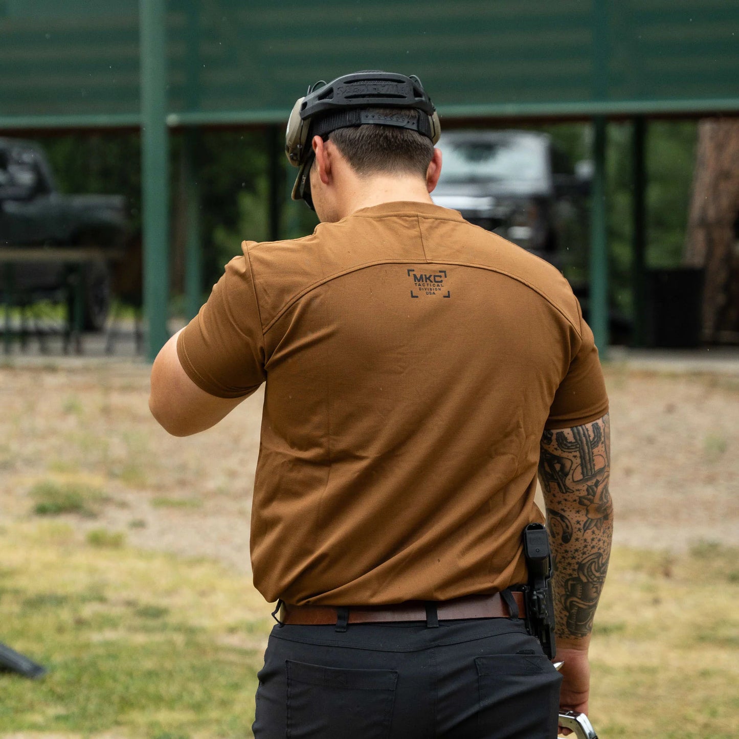 RANGE DAY PERFORMANCE SHORT SLEEVE - COYOTE