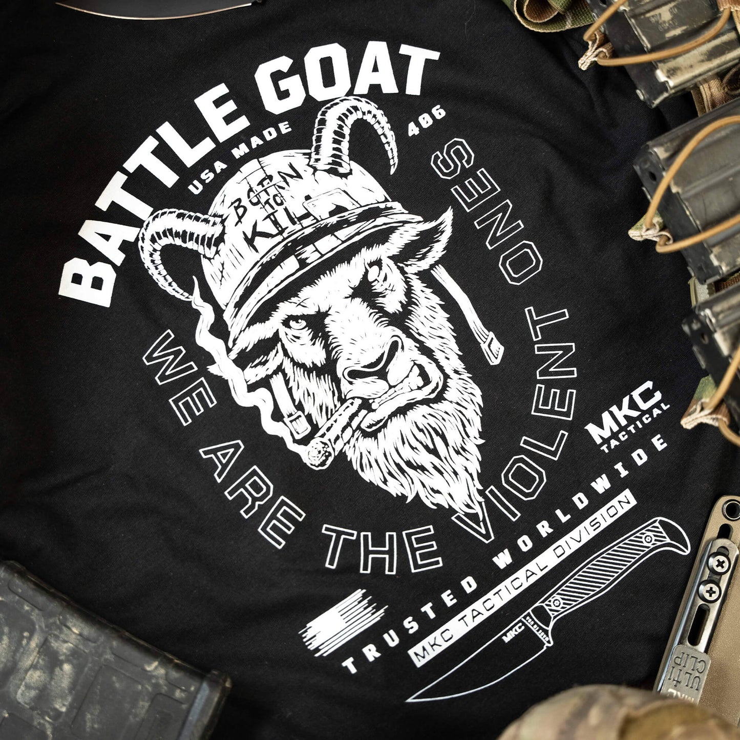 BATTLE GOAT TEE