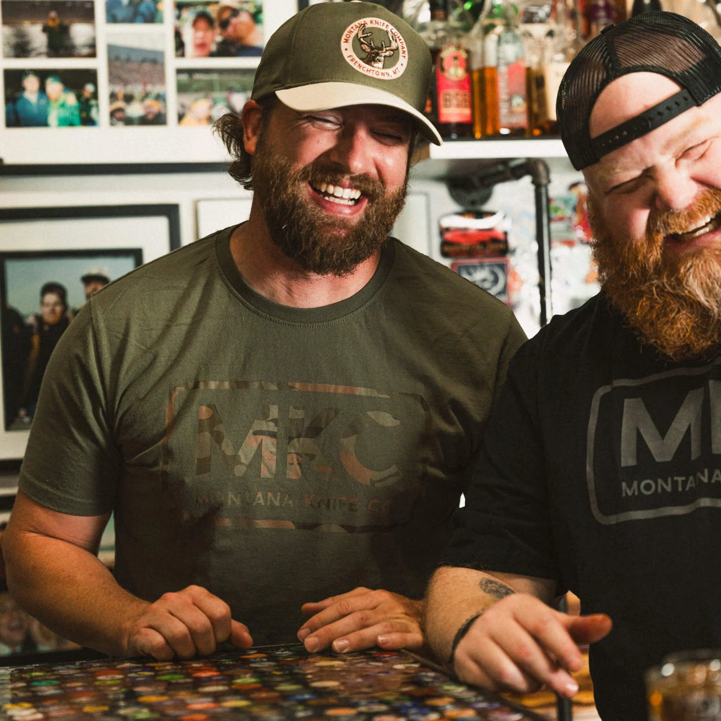 MKC LOGO TEE - OLIVE