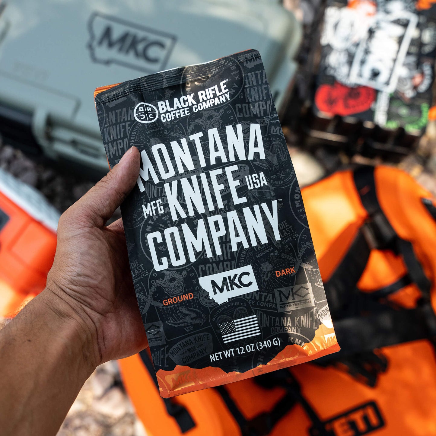 MKC X BLACK RIFLE COFFEE SIGNATURE DARK ROAST - GROUND