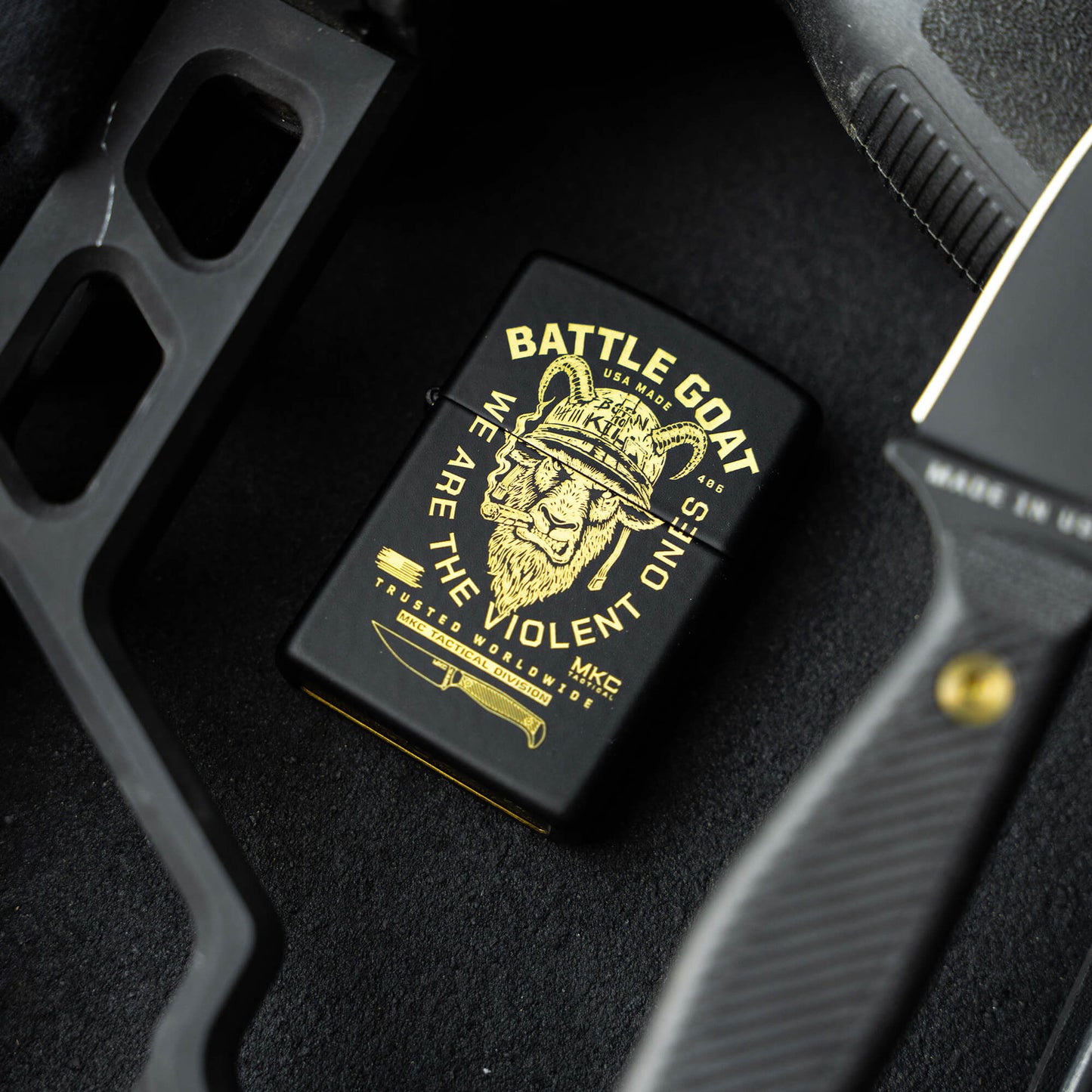 BATTLE GOAT ZIPPO