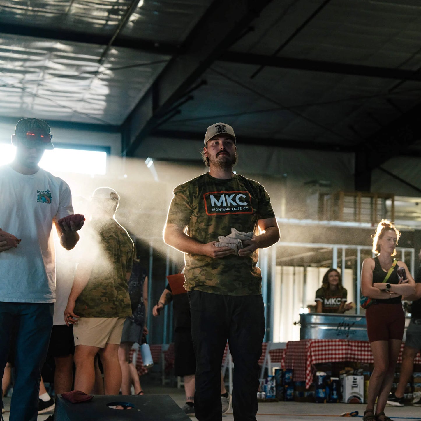 MKC LOGO TEE - VINTAGE WOODLAND CAMO