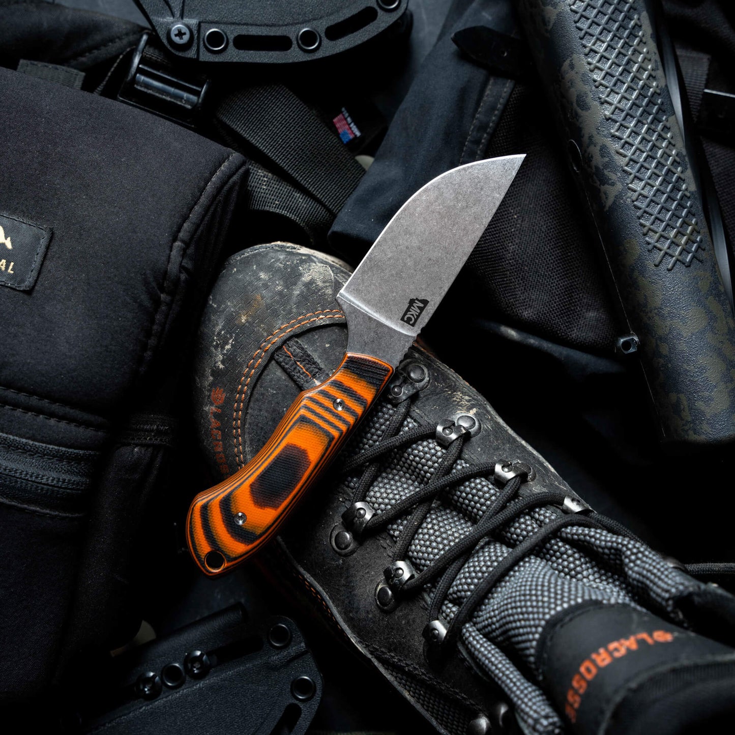 ELKHORN SKINNER - ORANGE & BLACK