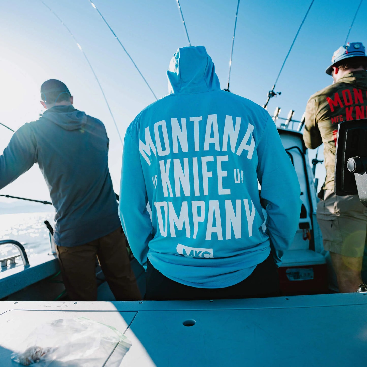 SUN RIVER BAMBOO HOODIE - GLACIER BLUE