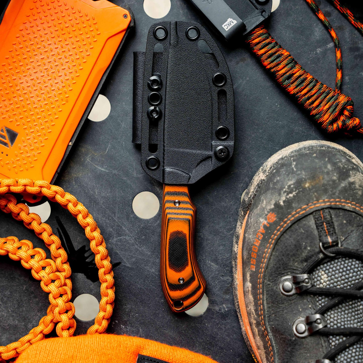 ELKHORN SKINNER - ORANGE & BLACK