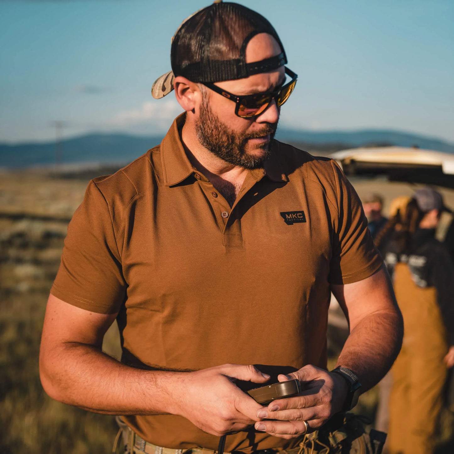 TACTICAL PERFORMANCE POLO - COYOTE