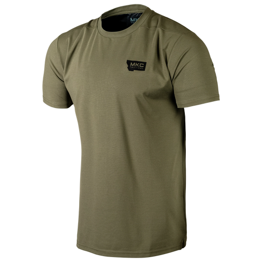 RANGE DAY PERFORMANCE SHORT SLEEVE - OD GREEN