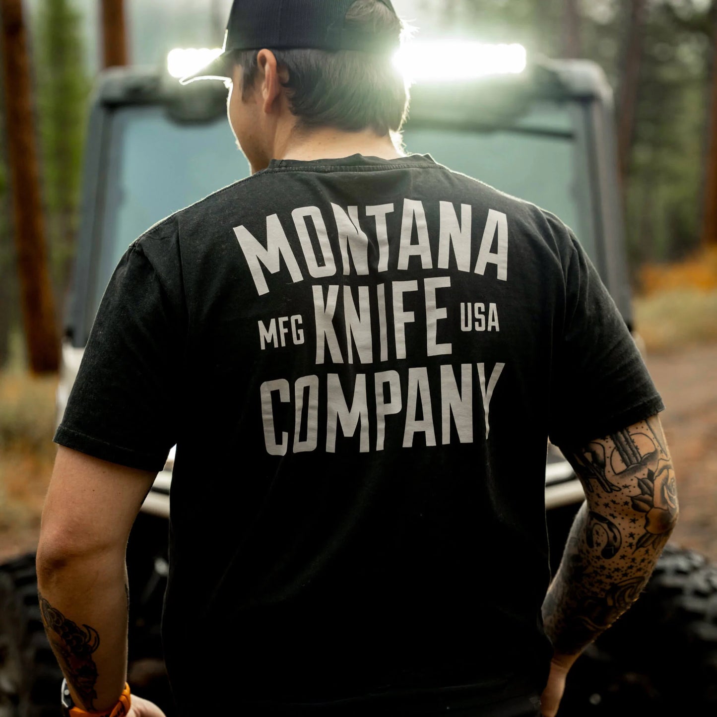 MKC STONEWASH TEE - BLACK