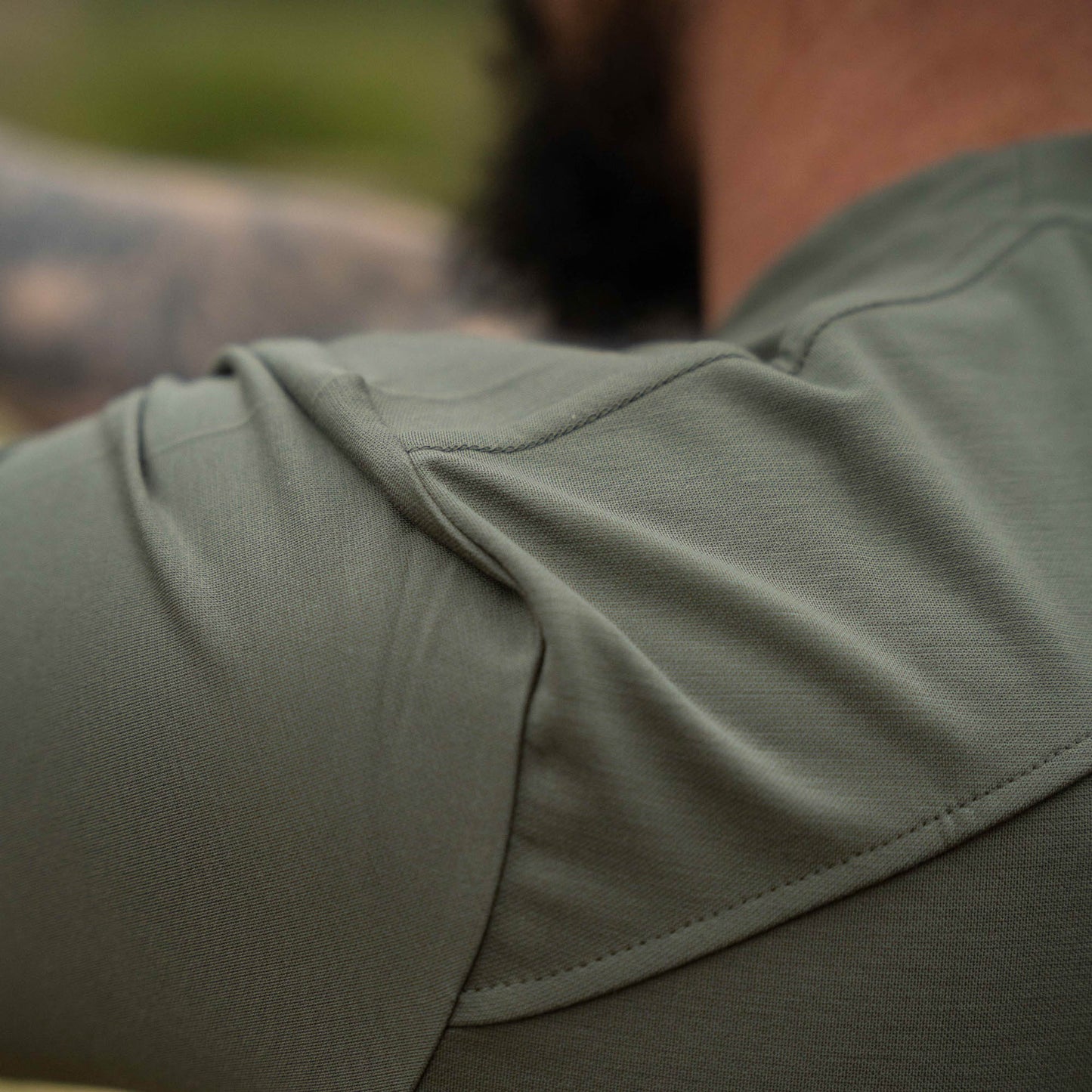 RANGE DAY PERFORMANCE LONG SLEEVE - OD GREEN