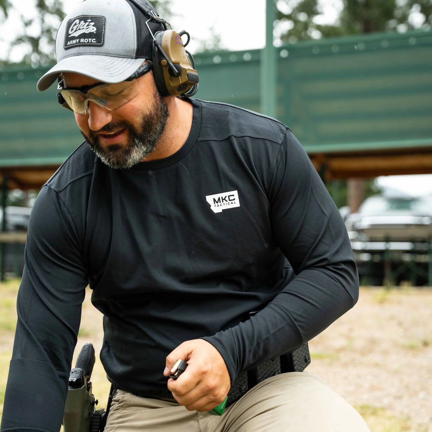 RANGE DAY PERFORMANCE LONG SLEEVE - SHADOW