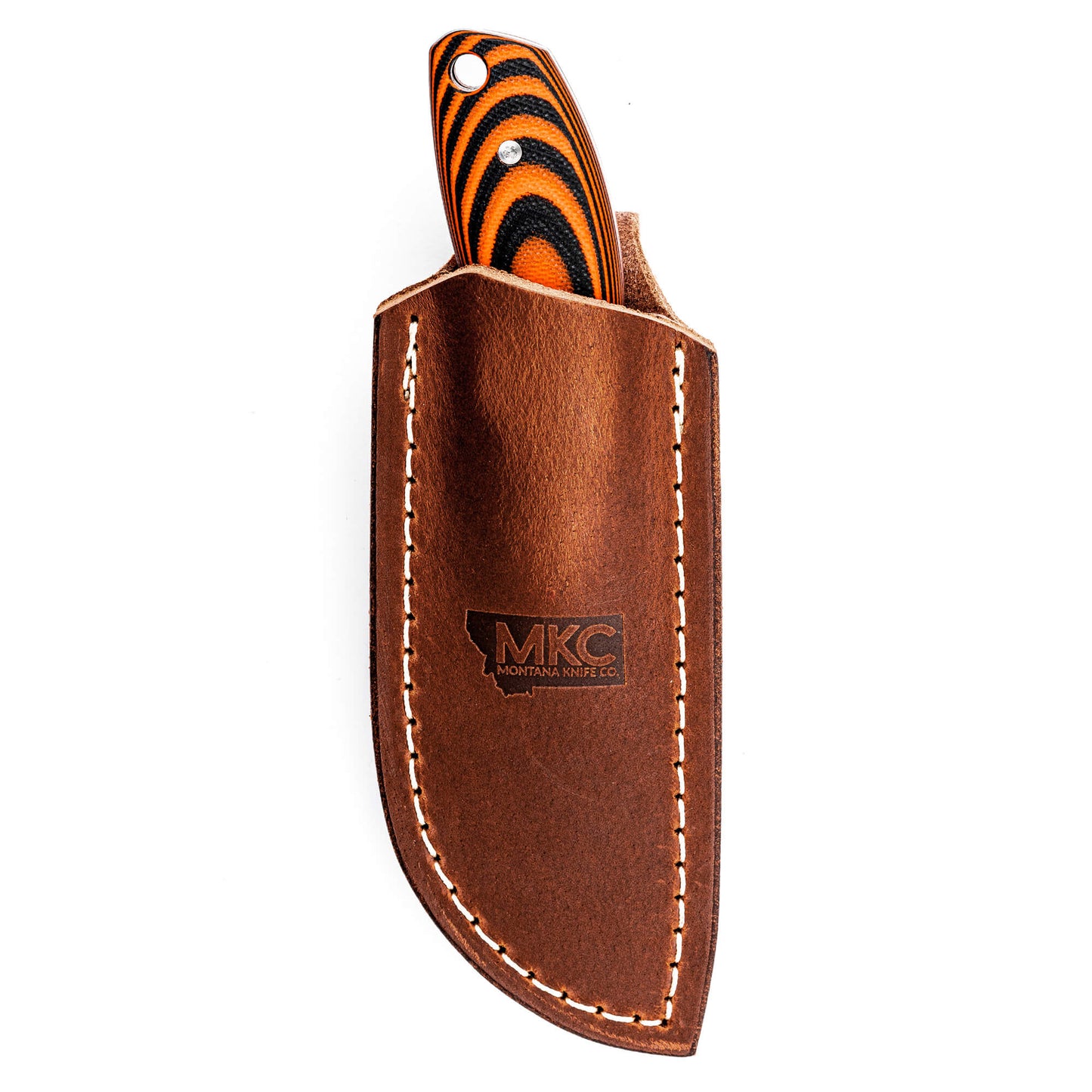PACKOUT LEATHER SHEATH - VERTICAL BELT CARRY