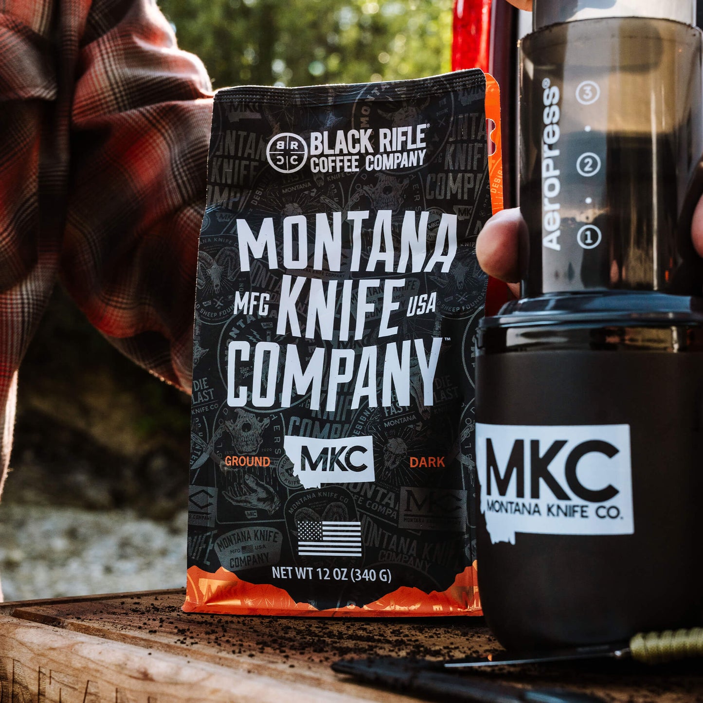 MKC X BLACK RIFLE COFFEE SIGNATURE DARK ROAST - GROUND