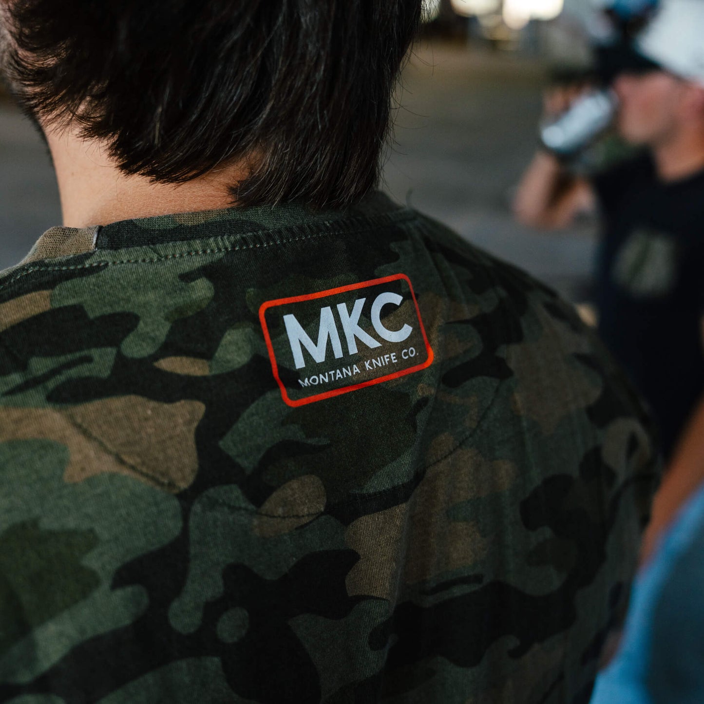MKC LOGO TEE - VINTAGE WOODLAND CAMO
