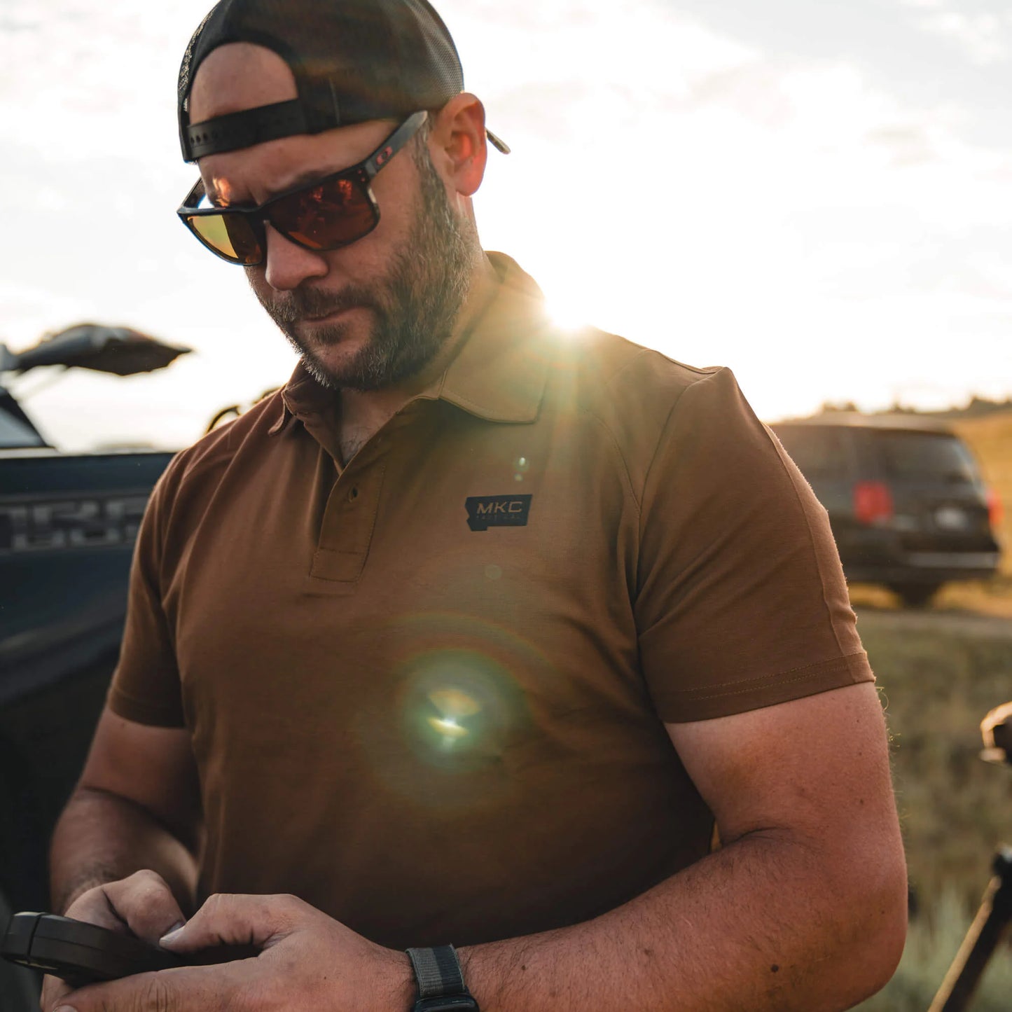 TACTICAL PERFORMANCE POLO - COYOTE