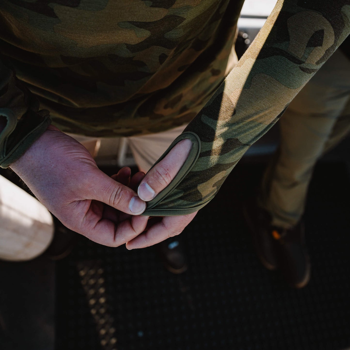 SUN RIVER BAMBOO HOODIE - VINTAGE MKC CAMO