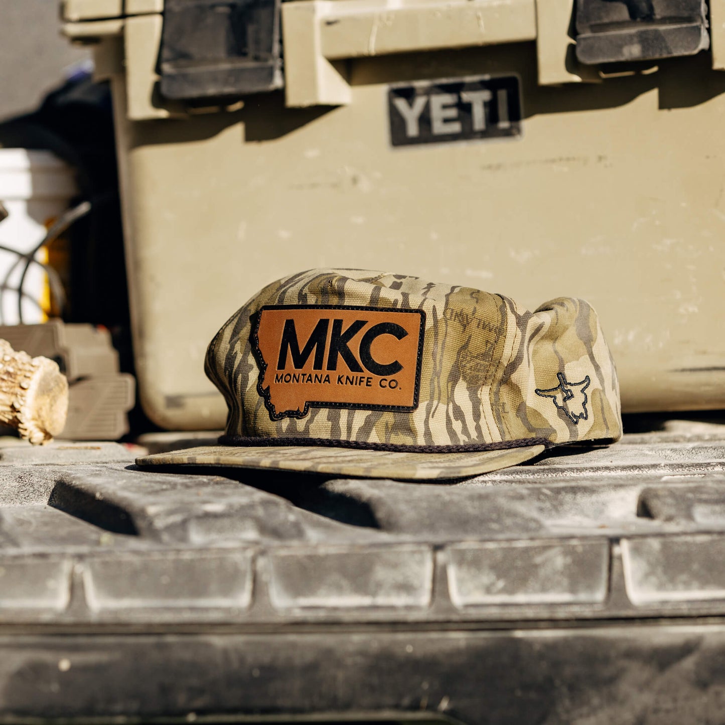 MKC X MOSSY OAK ROPE HAT - BOTTOMLAND