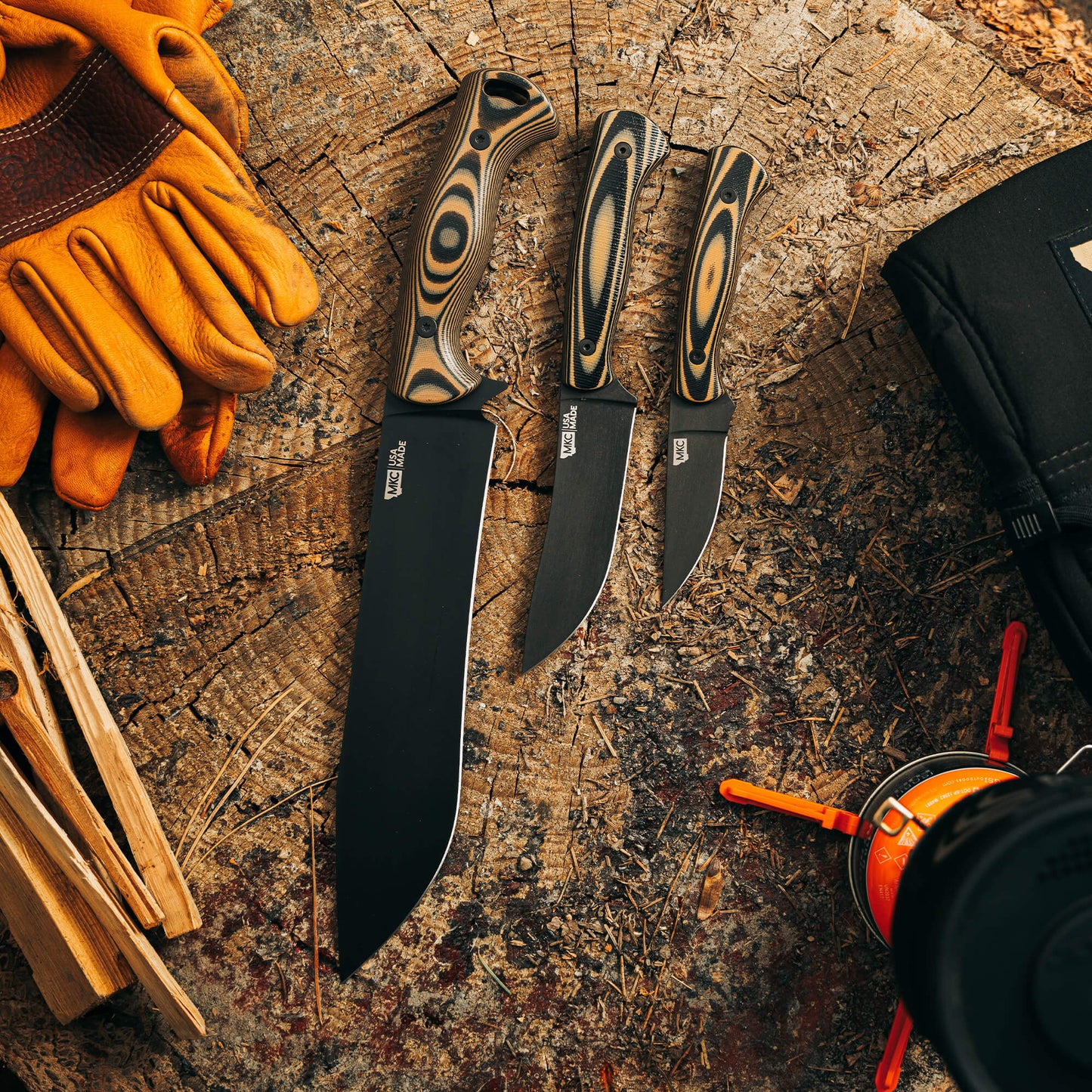 MKC CHOPPER - TAN & BLACK