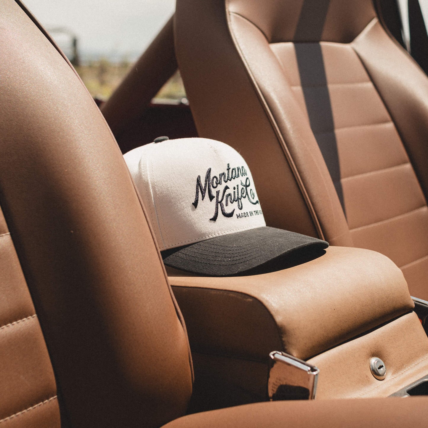 MKC HERITAGE HAT - IVORY/BLACK