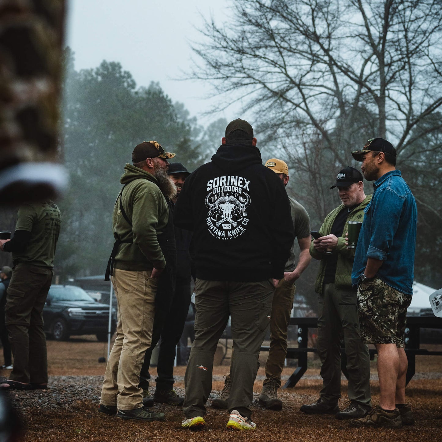 MKC X SORINEX OUTDOORS HOODIE - BLACK