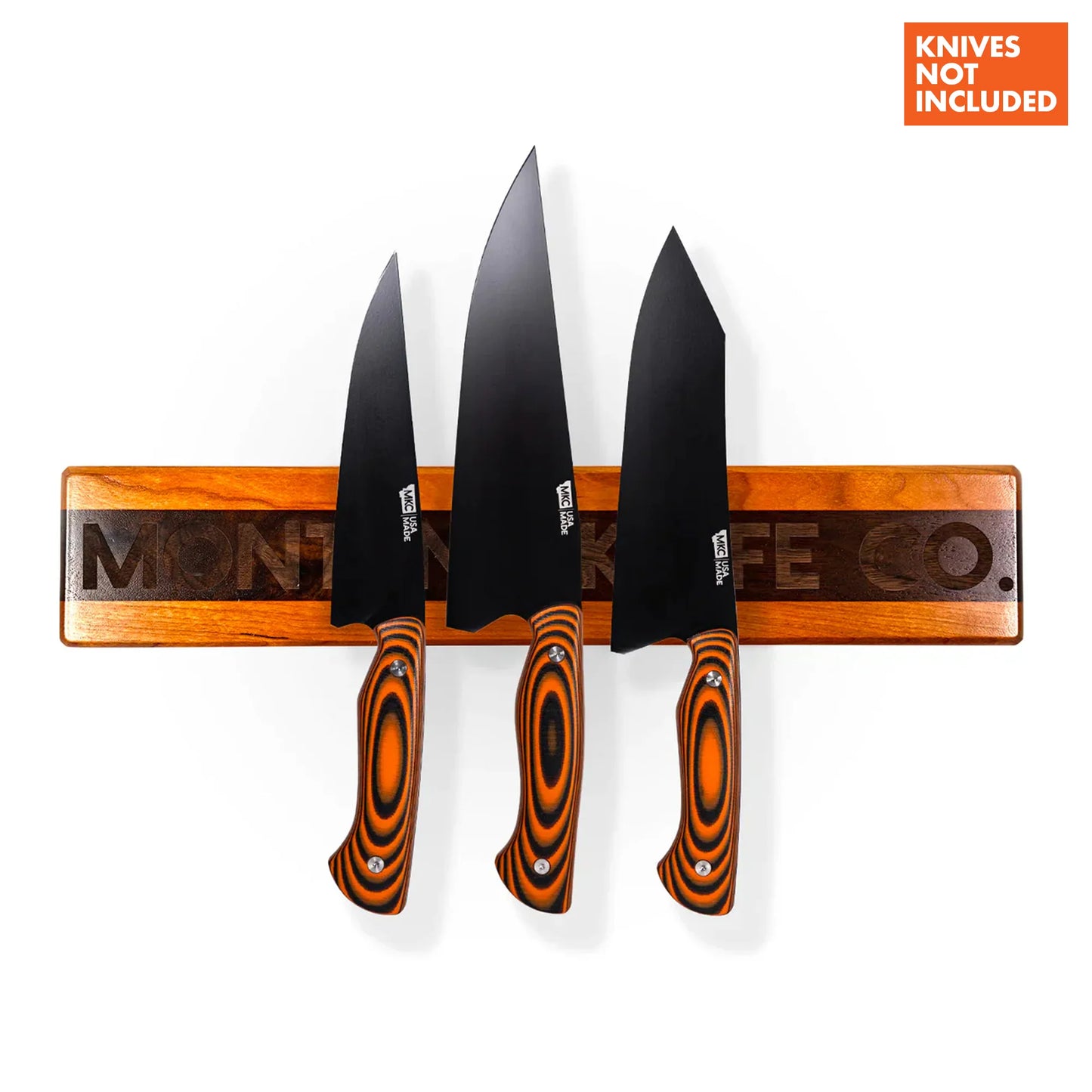MKC CULINARY SMALL KNIFE HANG - DARK WOOD FINISH