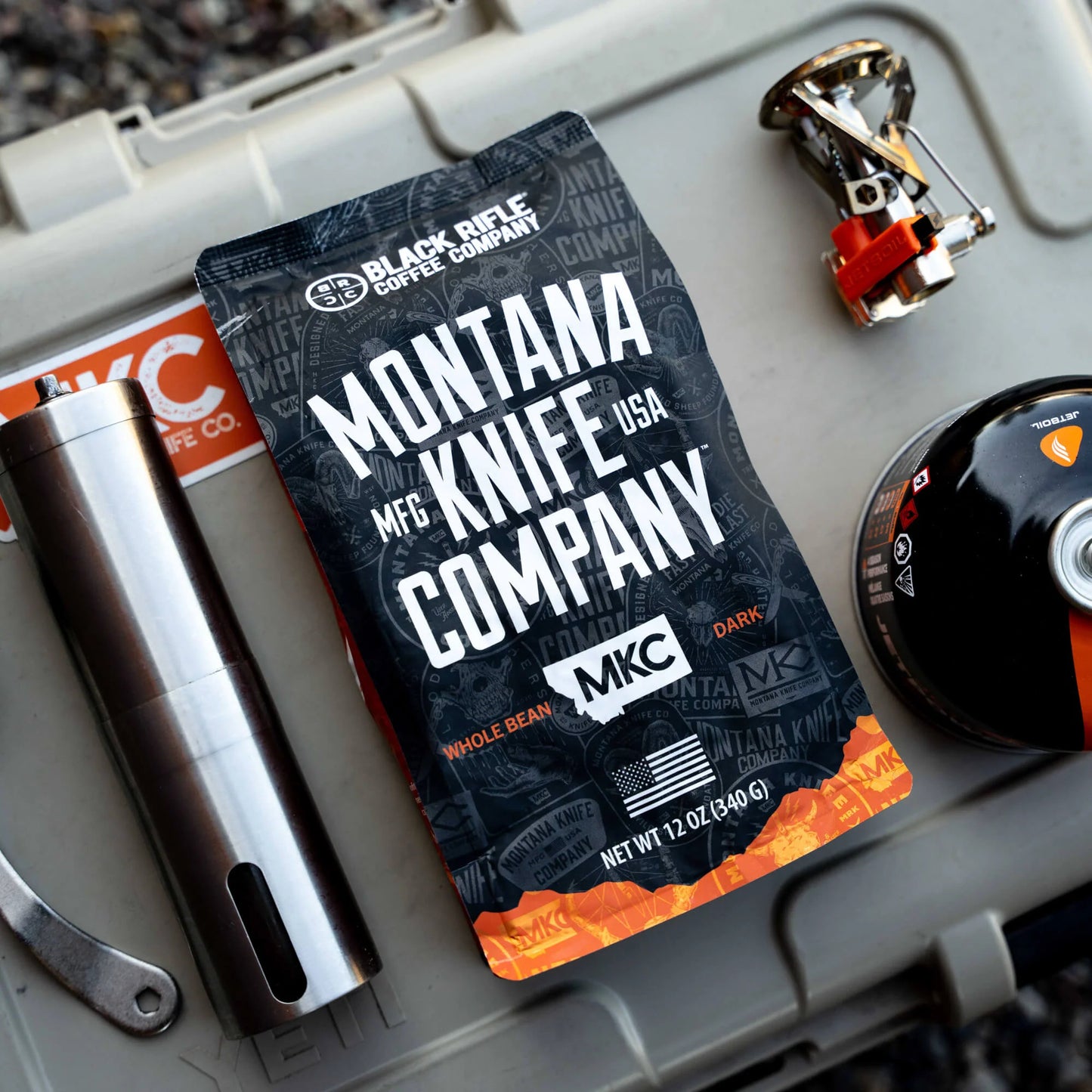 MKC X BLACK RIFLE COFFEE SIGNATURE DARK ROAST - WHOLE BEAN