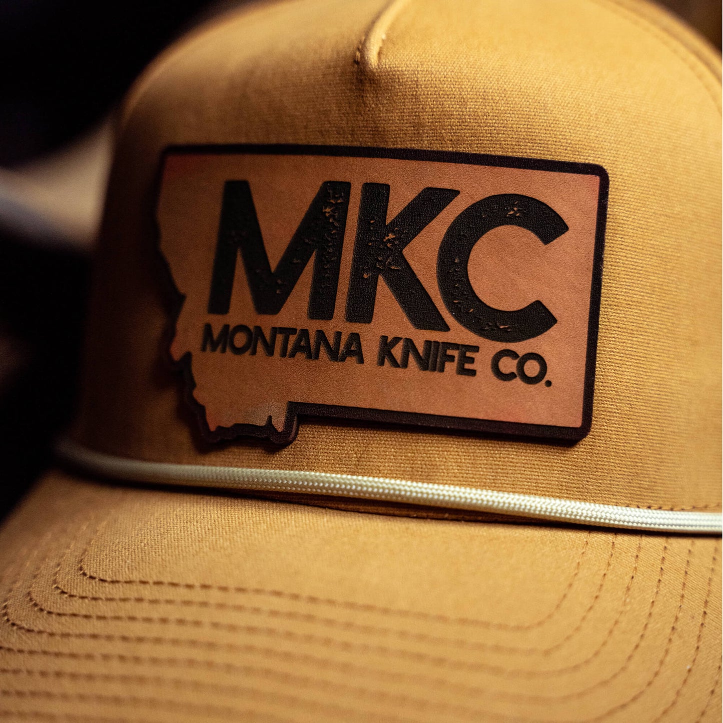 MKC BIG STATE PATCH - ROPE HAT - CANVAS