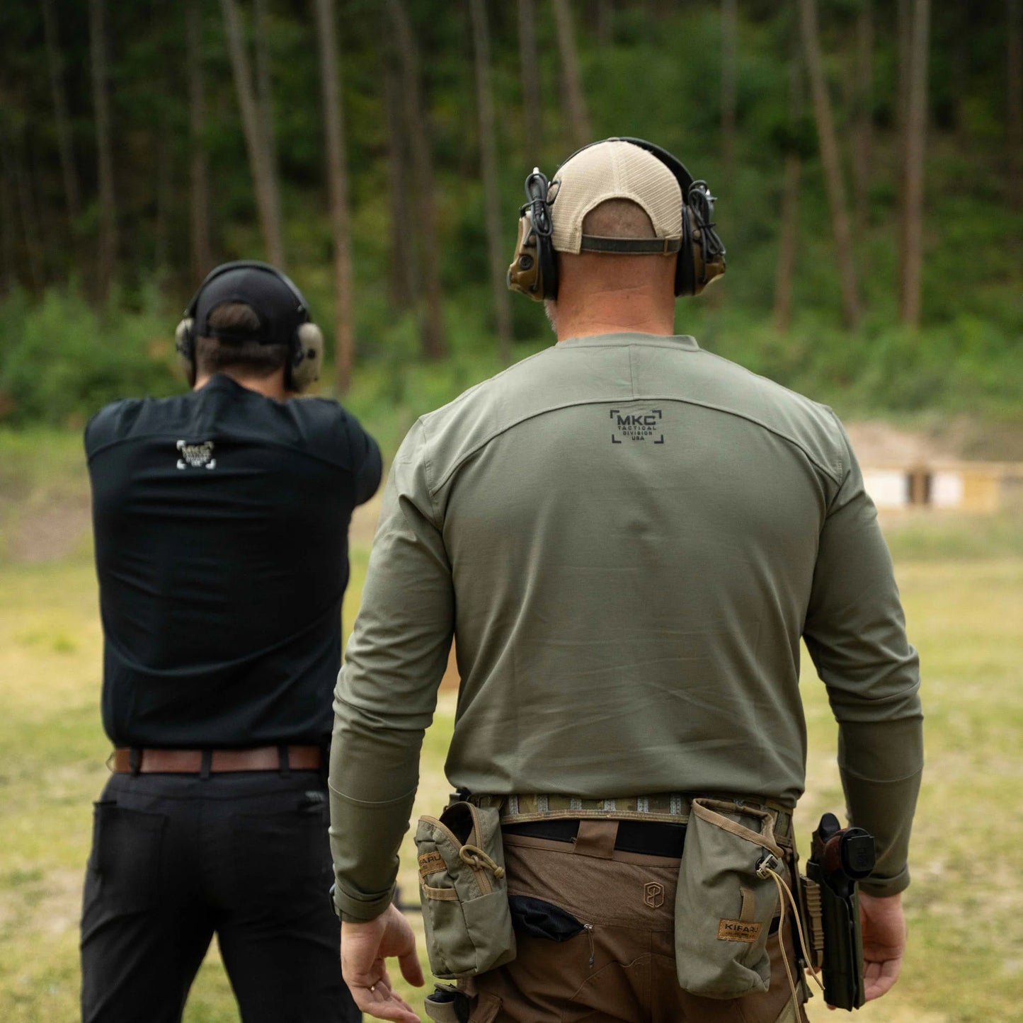 RANGE DAY PERFORMANCE LONG SLEEVE - OD GREEN