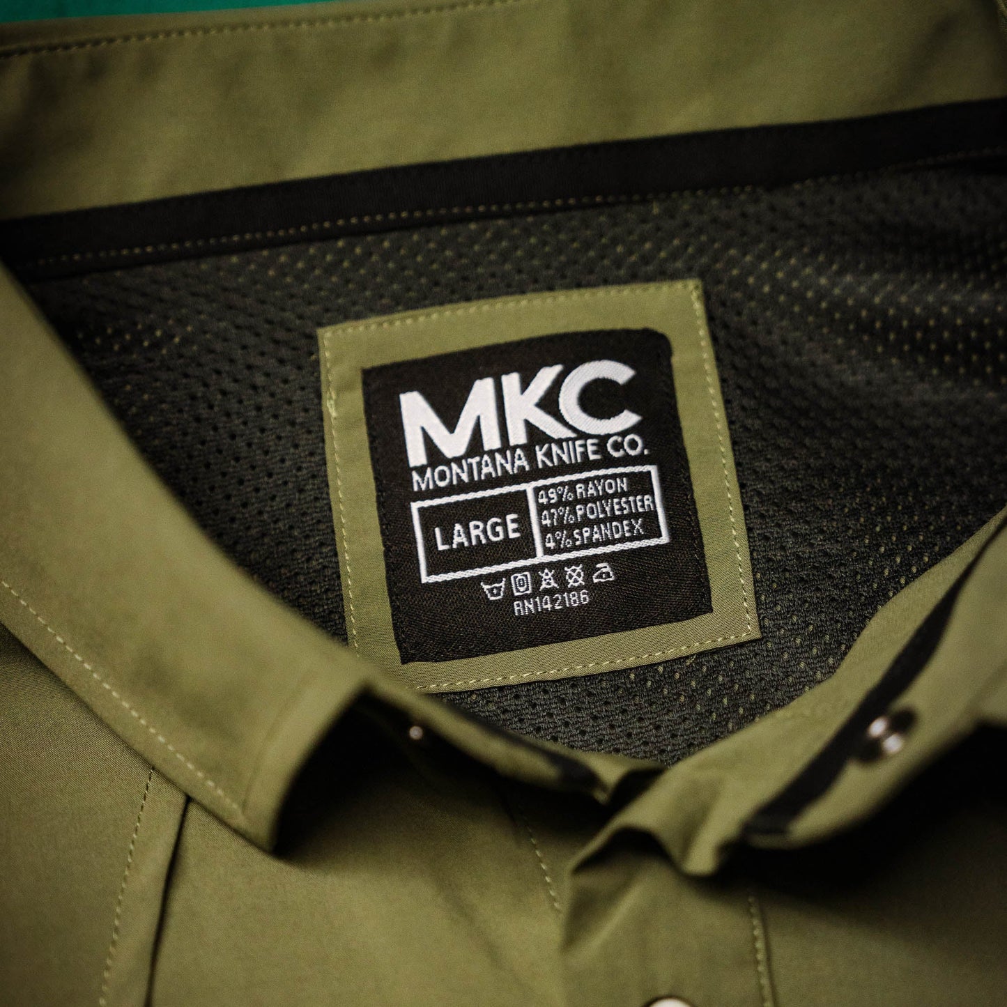 SEELEY S/S BUTTON-UP SHIRT - OLIVE