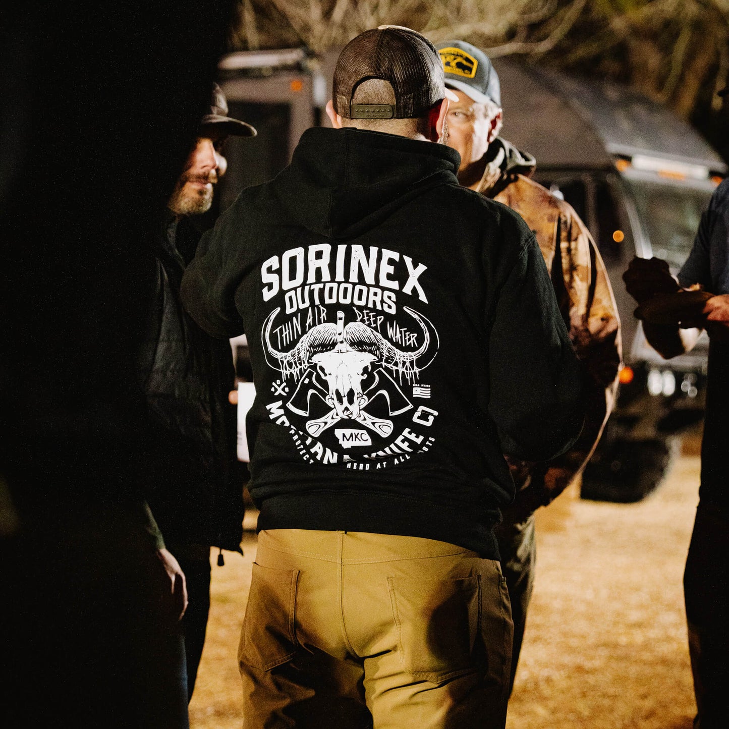 MKC X SORINEX OUTDOORS HOODIE - BLACK