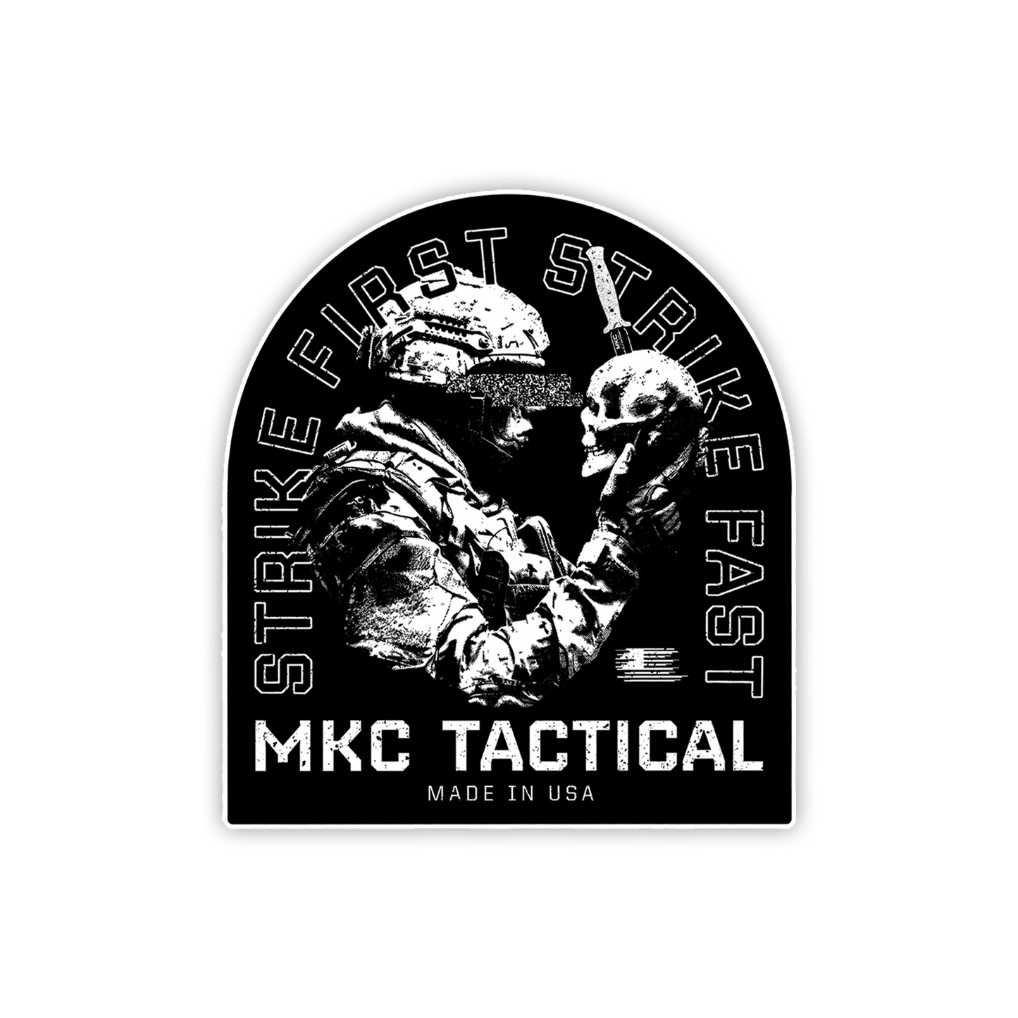 MKC TACTICAL DECAL 4 PACK