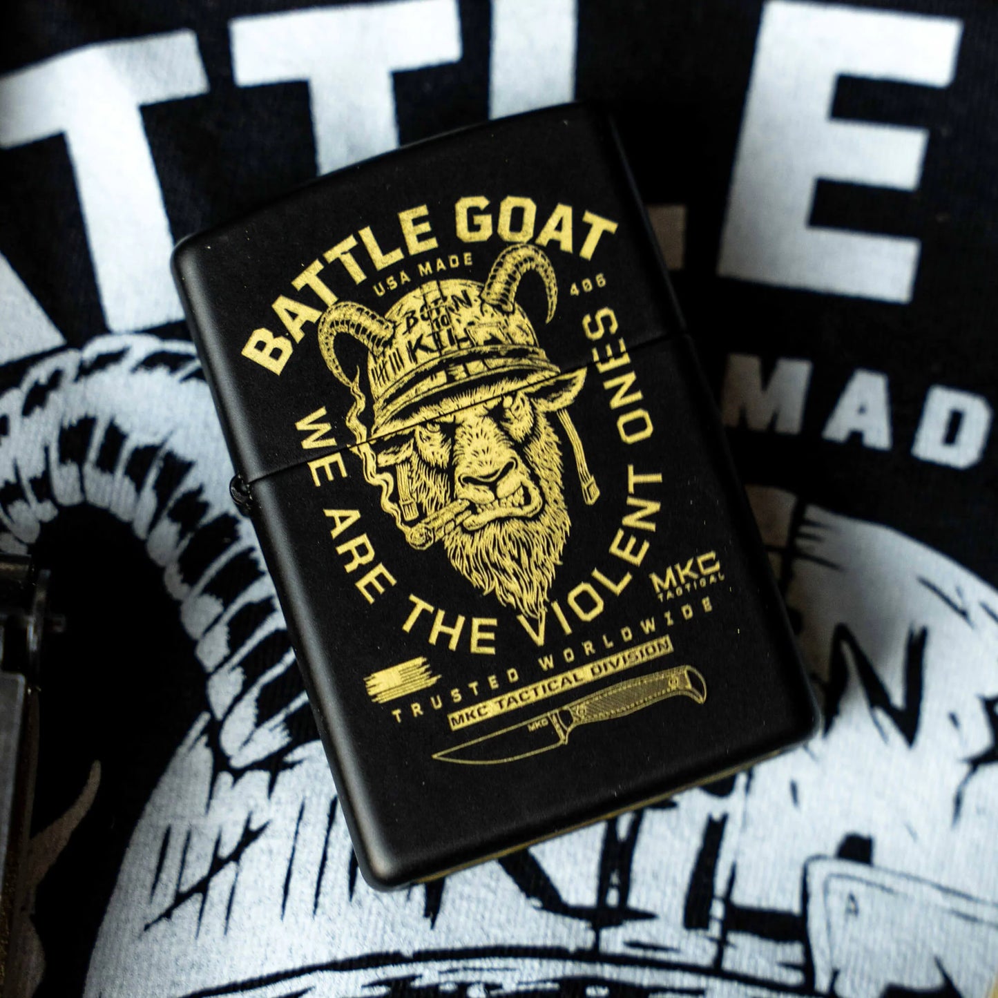 BATTLE GOAT ZIPPO